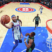 Boston Celtics V Detroit Pistons Art Print