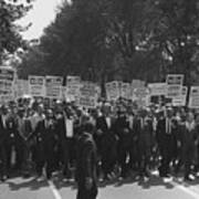 Civil Rights Leaders, March #2 Art Print