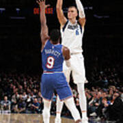Dallas Mavericks V New York Knicks Art Print
