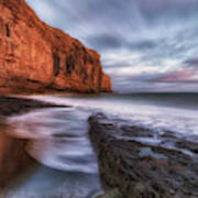 Dancing Ledge - England #2 Art Print