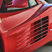 #ferrari #testarossa #print #2 Art Print