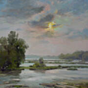 James River From Belle Isle Ii #2 Art Print