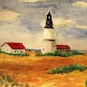 New England Lighthouse #2 Art Print