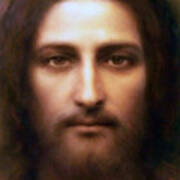 The Holy Face Of Jesus. #2 Art Print