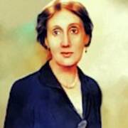 Virginia Woolf, Literary Legend #5 Painting by Esoterica Art Agency - Fine  Art America
