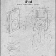 2003 Apple Ipod Gray Patent Print Art Print