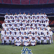 2004 Los Angeles Dodgers Team Photo Art Print