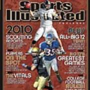 2010 Big 12 Football Preview Issue Sports Illustrated Cover Art Print