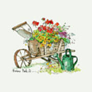 2623 Gardening Gear Art Print