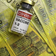 Cost Of Covid-19 Vaccine #3 Art Print