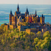 Hohenzollern Castle In Germany #3 Art Print