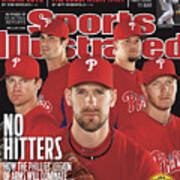 Philladelphia Phillies Starting Five, 2011 Mlb Baseball Sports Illustrated Cover Art Print