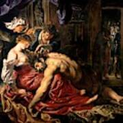 Samson And Delilah By Peter Paul Rubens Art Print