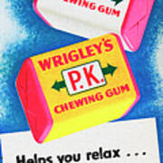 Wrigleys Chewing Gum #3 Art Print