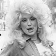 Dolly Parton In Nyc #4 Art Print