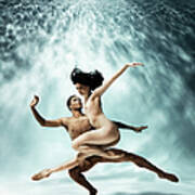 Underwater Ballet #4 Art Print
