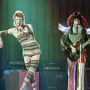 Ziggy Stardust Era Bowie In La #4 Art Print
