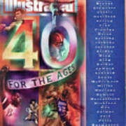 40th Anniversary Issue... Sports Illustrated Cover Art Print