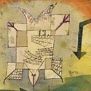 Falling Bird Painting by Paul Klee - Fine Art America