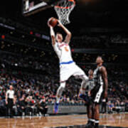New York Knicks V Brooklyn Nets Art Print