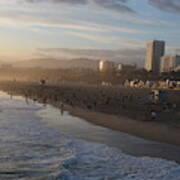 Pacific Sunset , Santa Monica, California #7 Art Print