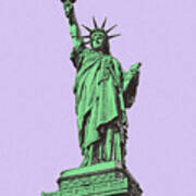 Statue Of Liberty #7 Art Print