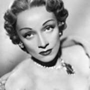 Marlene Dietrich #9 Art Print