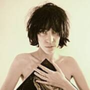 Patti Smith Portrait Session #9 Art Print