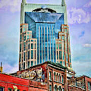 Bridgestone Arena - Nashville Photograph by Allen Beatty - Pixels