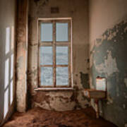 Abandoned Home In Deserts Art Print
