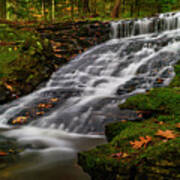 Abbey Pond Cascades Art Print