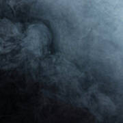 Abstract Smoke Background Art Print
