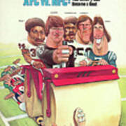 Afc Vs Nfc The Rivalry Has Become A Rout Sports Illustrated Cover Art Print