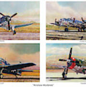 Airshow Warbirds Art Print