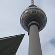 Alexanderplatz Tv Tower, Berlin Art Print