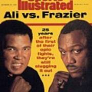 Ali Vs Frazier, 25 Years Later Sports Illustrated Cover Art Print