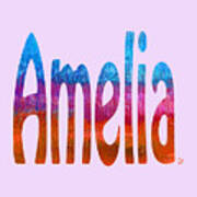Amelia Art Print