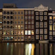 Amsterdam Twilight Art Print