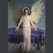 Angel Of The Annunciation Art Print