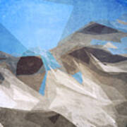 Angles Mountain Art Print