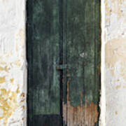 Antique Door Historical Honda Tolima Colombia Art Print