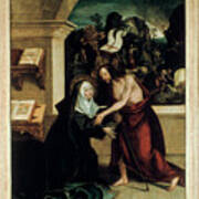 Appearance Of Christ To The Virgin Art Print