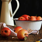 Apples And Bowls Art Print