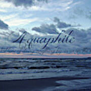 Aquaphile Art Print