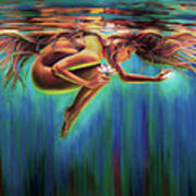 Aquarian Rebirth Art Print