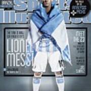 Argentina Lionel Messi, 2014 Fifa World Cup Preview Issue Sports Illustrated Cover Art Print