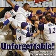 Arizona Diamondbacks, 2001 World Series Sports Illustrated Cover Art Print