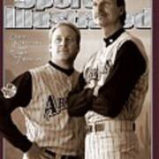 Arizona Diamondbacks Curt Schilling And Randy Johnson, 2001 Sports Illustrated Cover Art Print