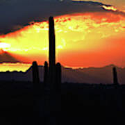 Arizona Sky Glow Art Print