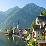 Austria, Salzburger Land, Hallstatt Art Print